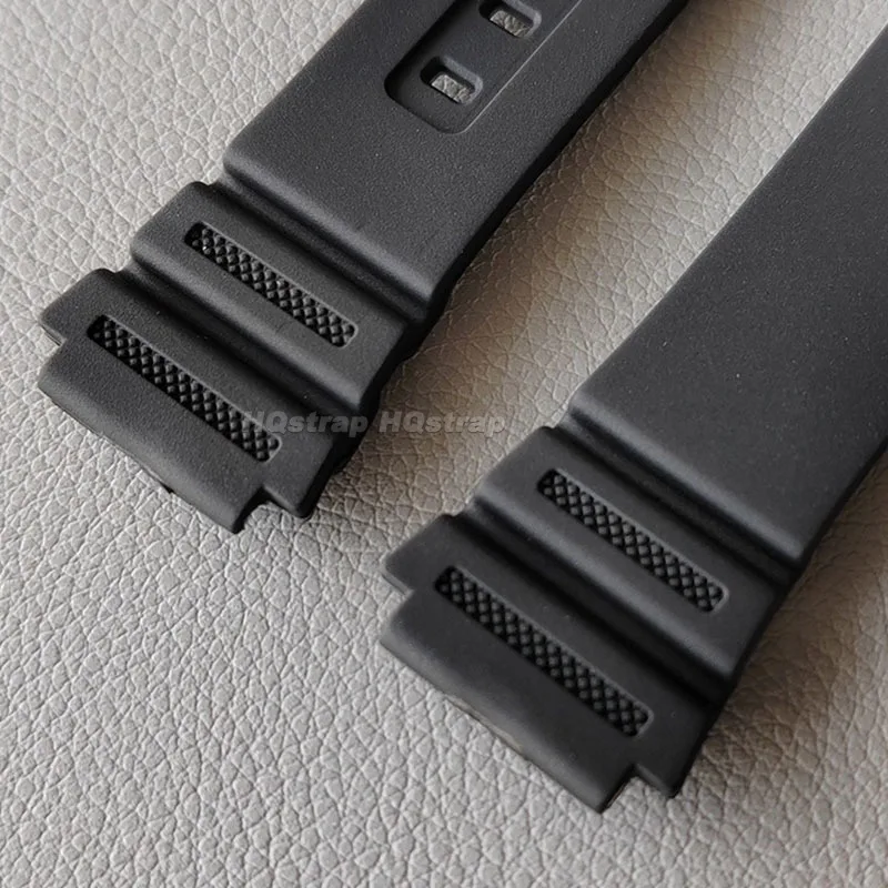 Sporty 18mm Silicone Waterproof Watch Strap