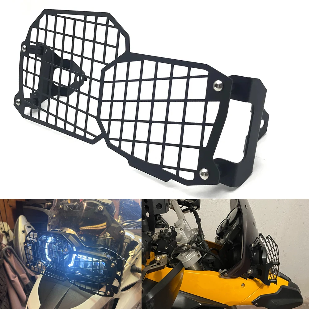 

Motorcycle Headlight Headlamp Grille Shield Guard Lamp Cover Protector For BMW F800GS F700GS F650GS Twin cyl. F 800 GS Adventure