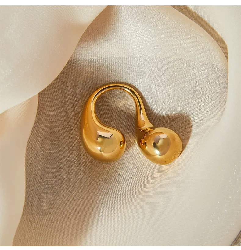 Glänzende Spiegel Stil Edelstahl Ringe für Frauen Trend schicke Frauen Ring Luxus Schmuck Frau Geschenk Großhandel – Detail 9