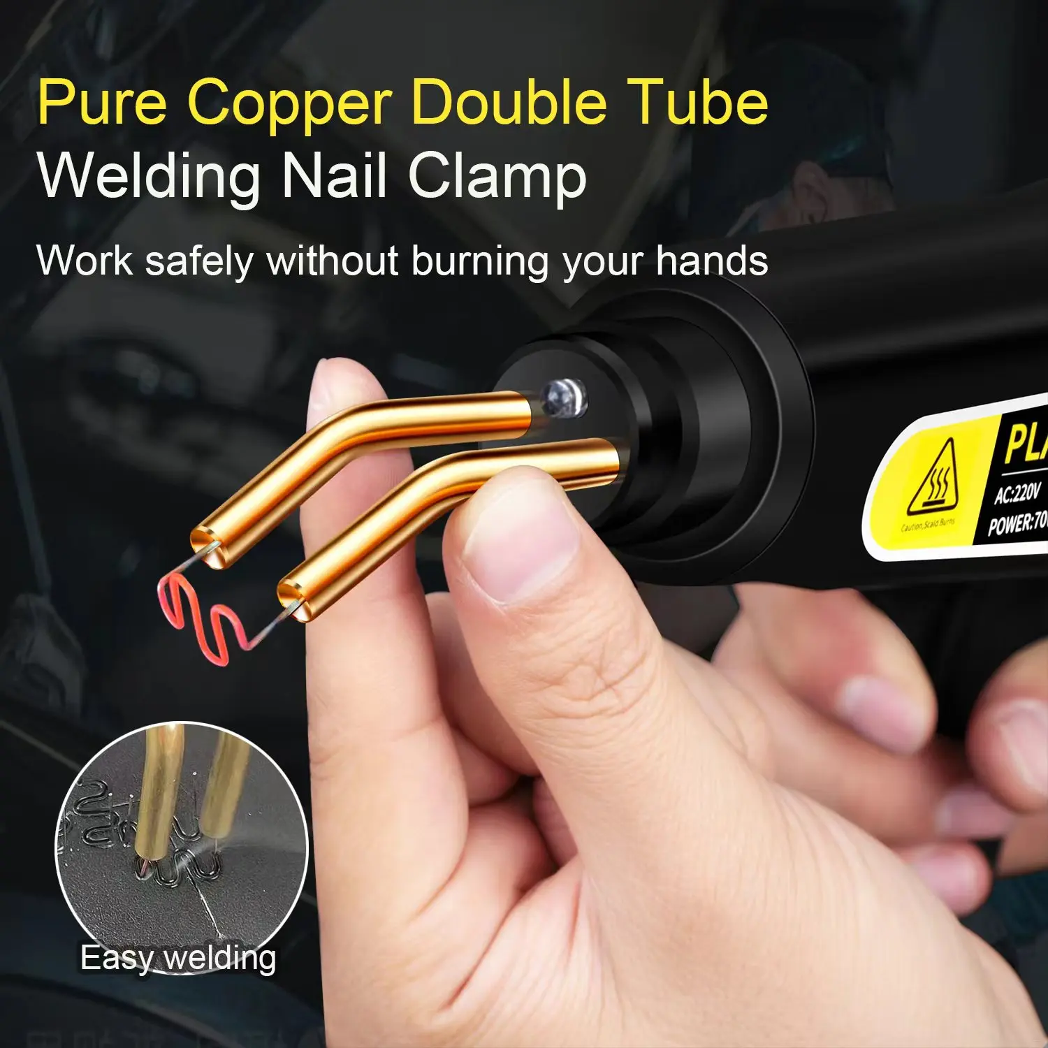 2023 New Hot Stapler Plastic Welding Machine Bumper Repair Kit Soldering Iron For Plastic Repair Car Bumper Repair Welding Gun 3
