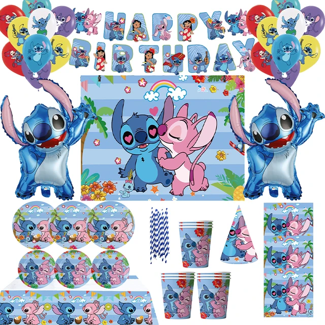 Lilo Stitch Birthday Party Supplies  Disney Stitch Party Supplies -  12pcs/lot Disney - Aliexpress