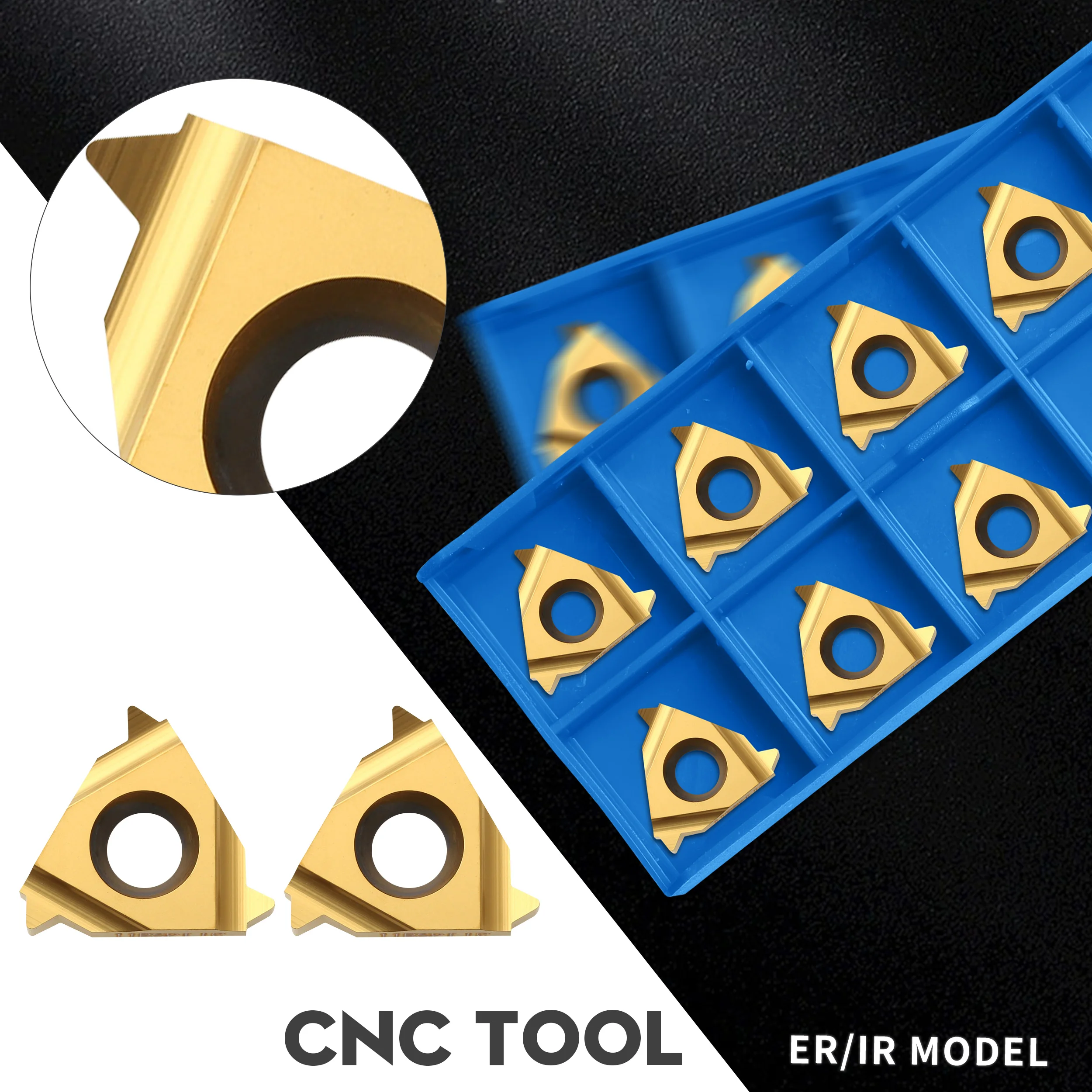 

16IR 11BSPT 14BSPT 19BSPT 16ER 11BSPT 14BSPT 19BSPT NK3030 Thread turning blade CNC lathe processing tool carbide cutting insert