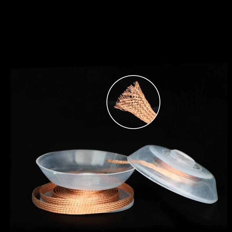 Welding Wires Desoldering Braid Solder Remover Wick Wire Repair Tool 1.0mm 1.5mm 2.0mm 2.5mm 3.0mm 3.5mm 4.0mm 1.5M Solder Remover Soldering Wire Desoldering Braid Soldering Repair Tool Soldering Tin Wire Welding Wires Desoldering Mesh Braid