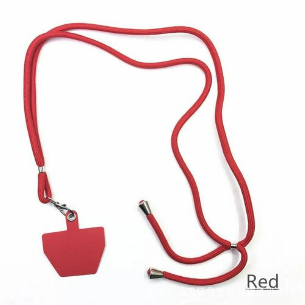 

Universal Phone Lanyard Adjustable Detachable Neck Cord Anti-lost Nylon Strap Phone Safety Tether Keychain Neck Chain Rope