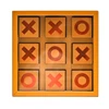 Unique Gift Classic Wooden Tic Tac Toe XOXO Best Strategy Board Games for Adults And Kids Juegos De Mesa Familiares Divertidos 1