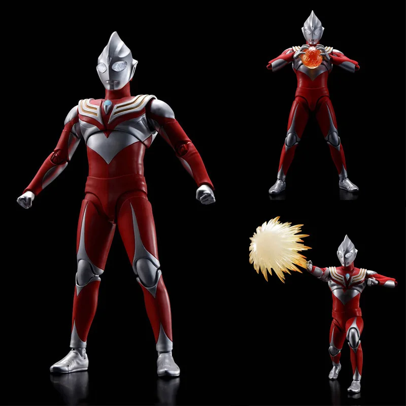 SHF Ultraman Tiga Glitter Ver. True Bone Carving Figure + Ultimate