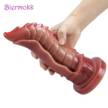 Silicone Realistic Dildo Strong Suction Cup Dildo Prostate Massager Large Butt Plug Dragon Thick Dildo Anal Sex Toys for Women Supplier Silicone Realistic Dildo Strong Suction Cup Dildo Prostate Massager Large Butt Plug Dragon Thick Dildo Anal