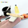 1Set 1/12 Dollhouse Miniature Items Kitchen Utensils Cooking Baking Set Model Rolling Pin Baking Tray DIY Doll House Accessories 6