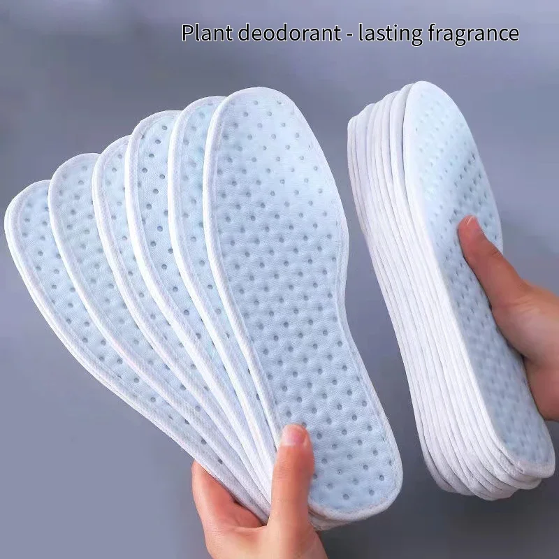 Solette per piante per scarpe deodorante antibatterico al carbone di bambù Running soletta sportiva piedi suola per scarpe ammortizzante 1 paio