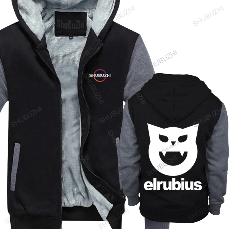 

mens thick hoodies winter thick hoody men brand thick hoody Cotton warm coat ELRUBIUS homme cool fleece sweatshirt homme tops