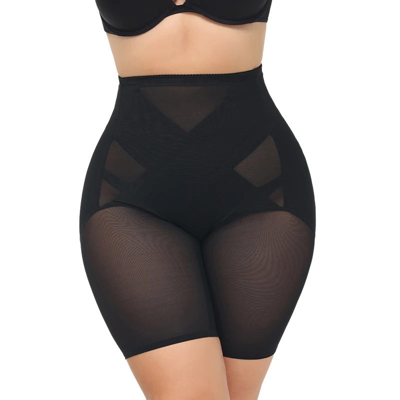 

Burvogue Tummy Control Body Shaper High Waist Butt Lifter Panties Spanx Shapewear for Women Slimming Thigh Underwear Boyshorts