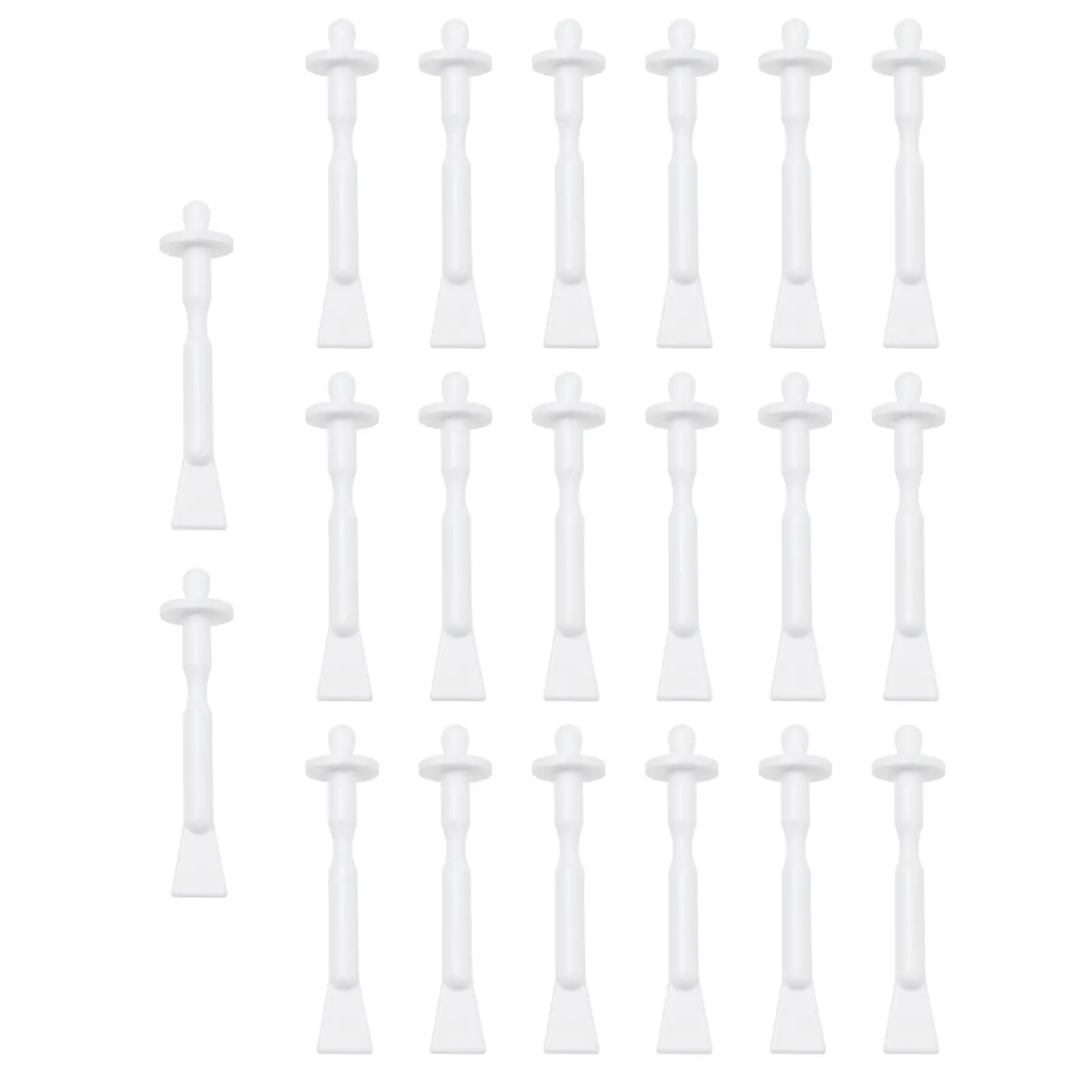 30 Pcs Wax Stick Spatula Hair Removal Pans Wender Nose Facial Tools Wood