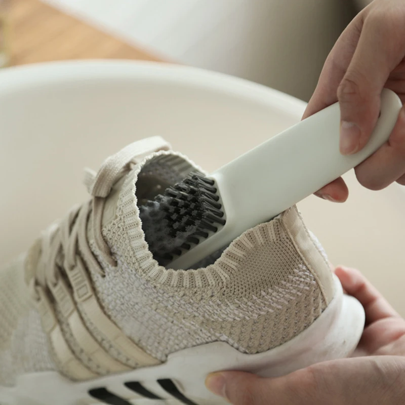 Shoe Cleaner Shoe Brush Long-handled Shoe Brush Clothes Cleaning Home White Shoes Sneakers Boot Cleaner