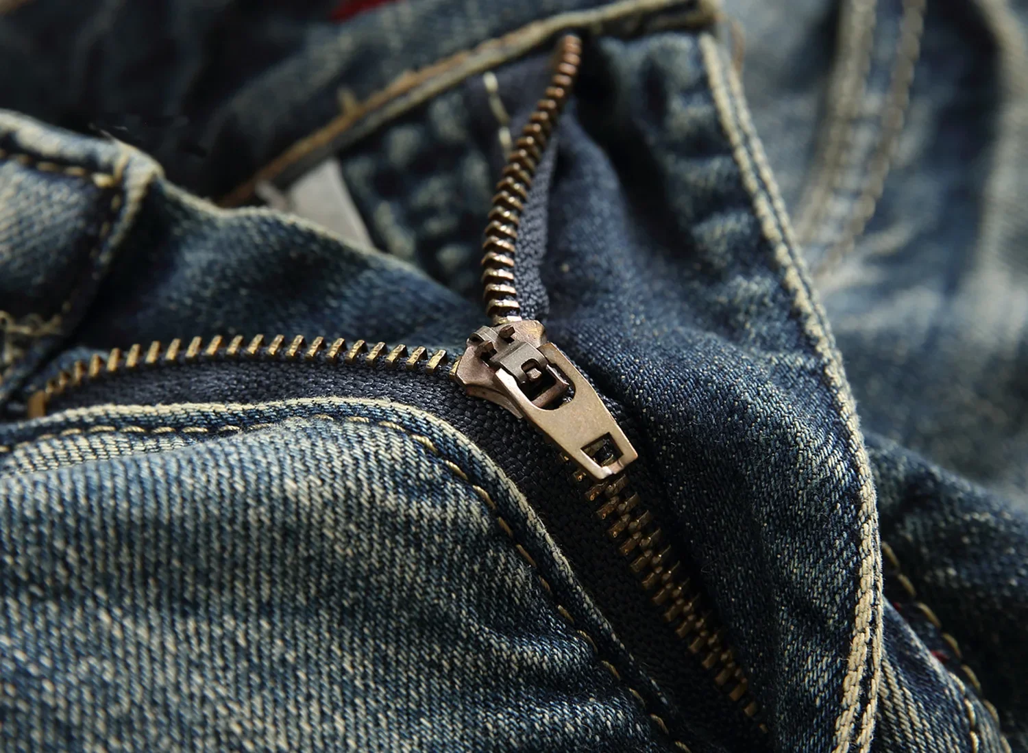 PlatiNum Light Blue Denim Jeans Detail 19
