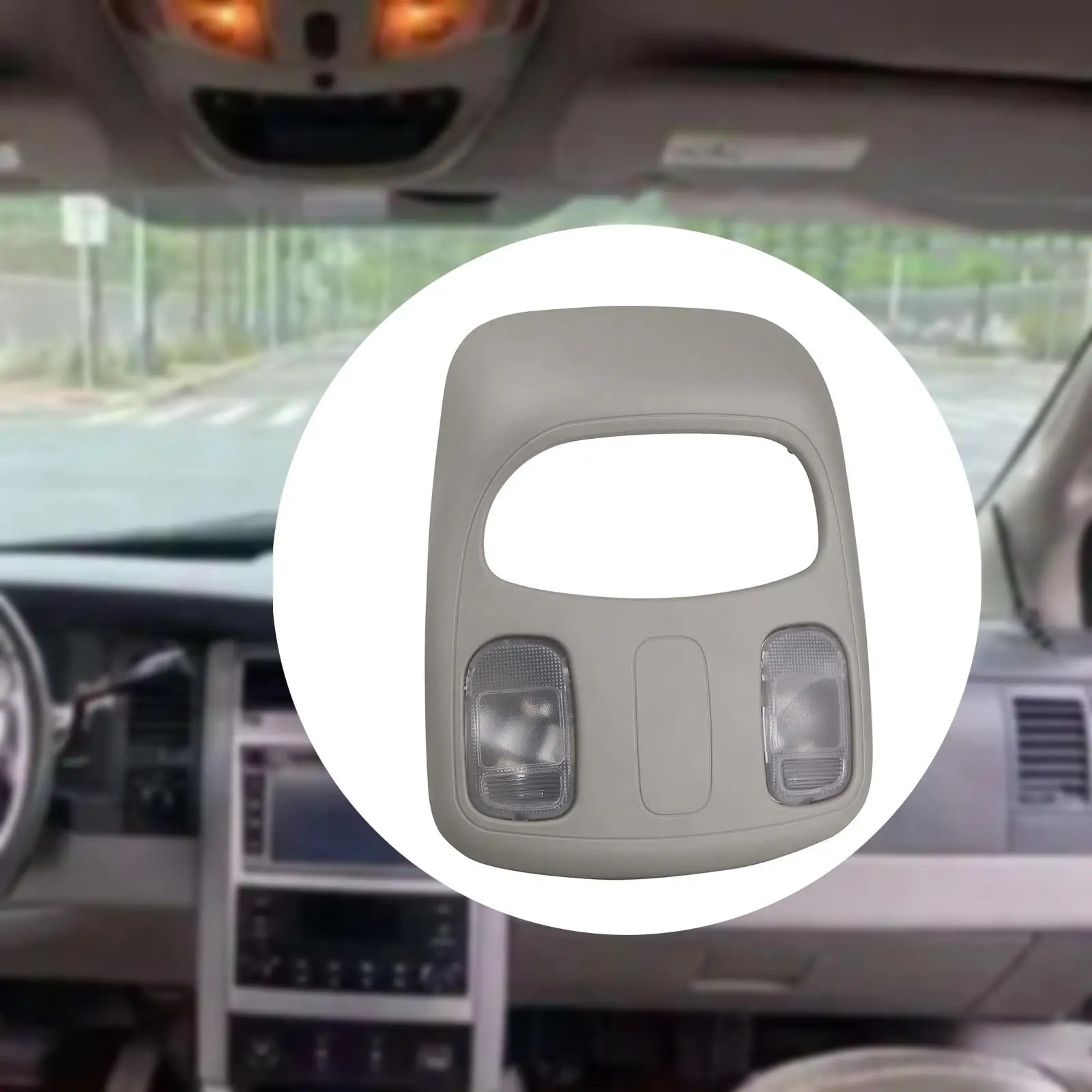 

Overhead Console Dome Reading Light Lamp for Dodge Ram 1500 2007