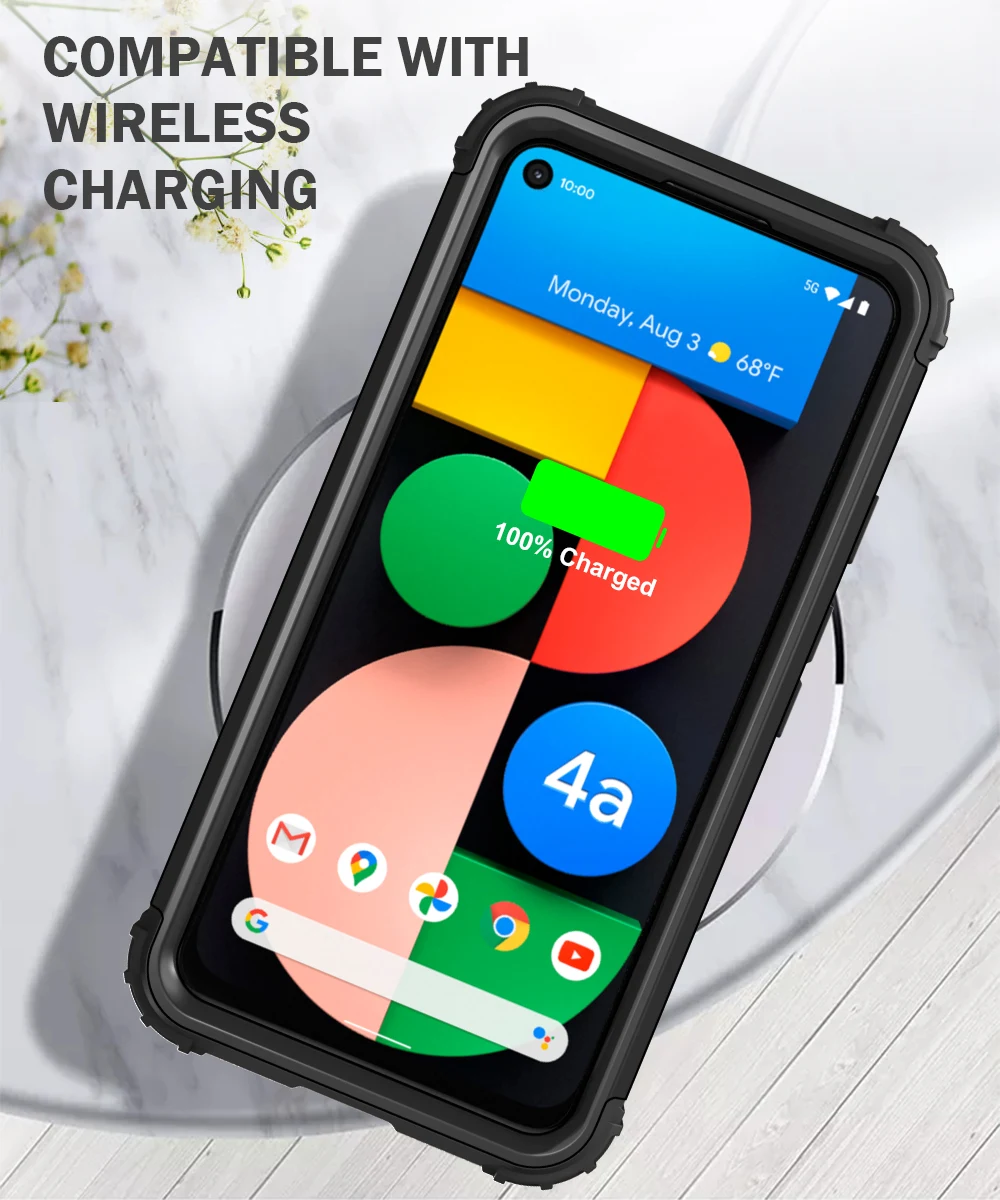 Heavy Duty Armor Shockproof Case For Google Pixel 4A 5G 5A 6A 7A