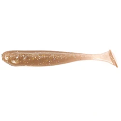 B&U Easy Shiner Silicone Fishing Lures - Soft, Lifelike Artificial Baits - 15PCS-50mm-0.8g (BROWN SILVER)