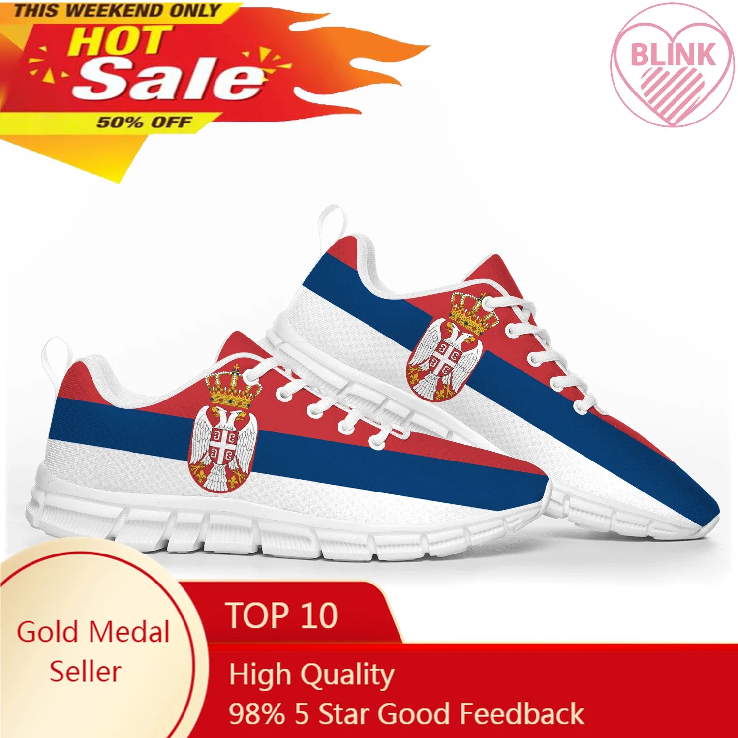 Serbian Flag Sports Shoes Mens Womens Teenager Kids Children Sneakers Serbia Casual Custom High Quality Couple Shoes fashion children sports shoes casual kids sneakers high quality girls shoes breathable boys sneakers casual kids running shoes