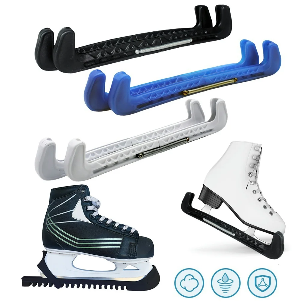 Plastic Ice Blade Protector Non-Slip Universal Ice Blade Cover Wear-Resistant Walking Covers Protection for Figure Skating
