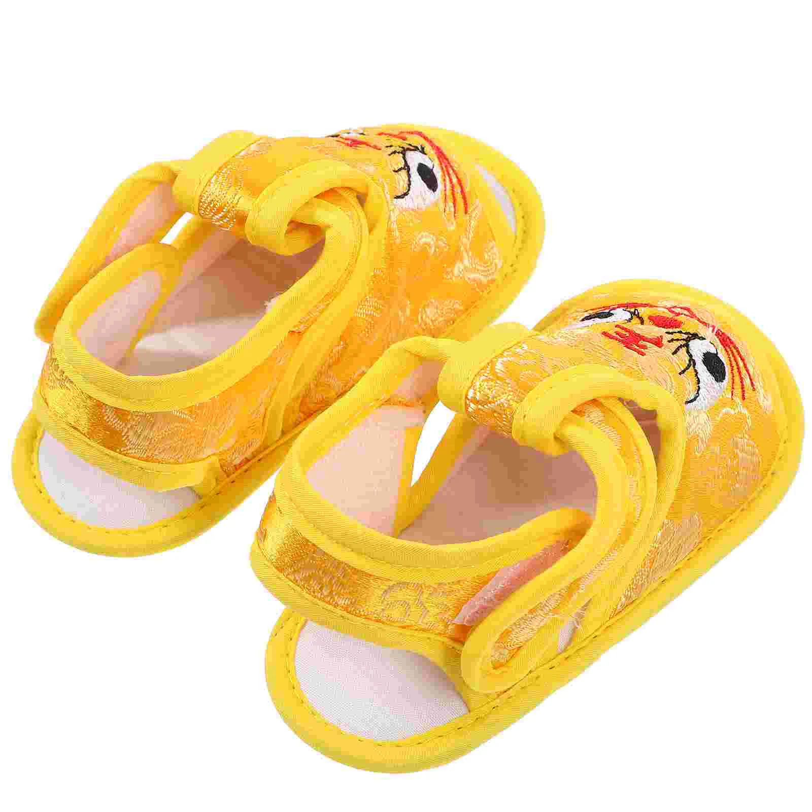 

Tiger Walking Shoes Walking Shoes for Toddlers Babies Keep Warm Infant Silk Indoor Child Kids Girl