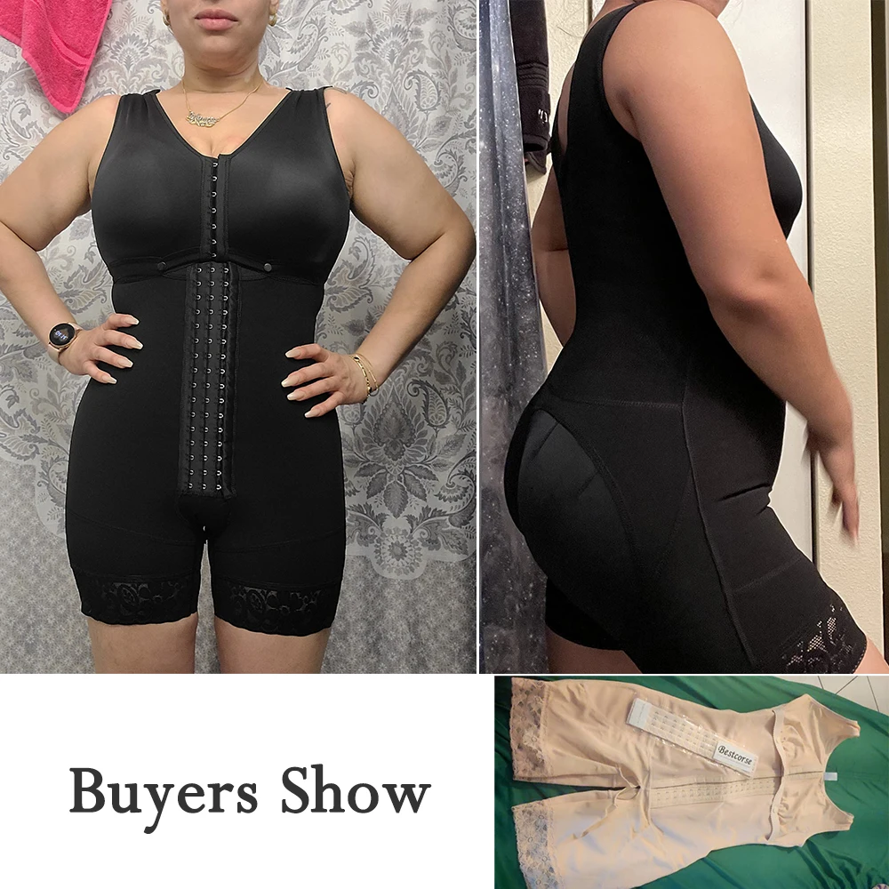 Bbl Fajas Colombianas Post Surgery Postpartum Body Shaper Waist Trainer Women  Shapewear Parto Operatoria Liposuccion Supplies