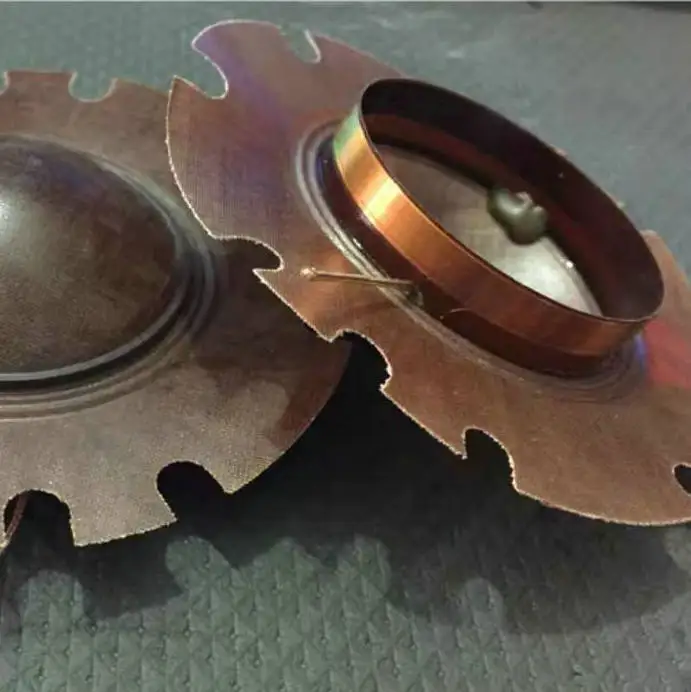 100W 알람 고음 스피커 보이스 코일 51.5mm 스피커 고음 필름 코일 필름 원형 와이어 스피커 보이스 필름 부품