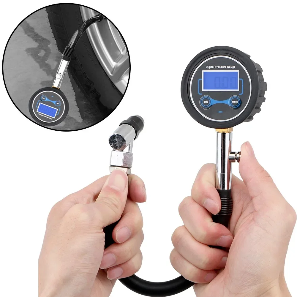 

Digital Tire Tester for Car Truck Vehicle Motorcycle LCD Display High Precision Auto Tire Pressure Gauge