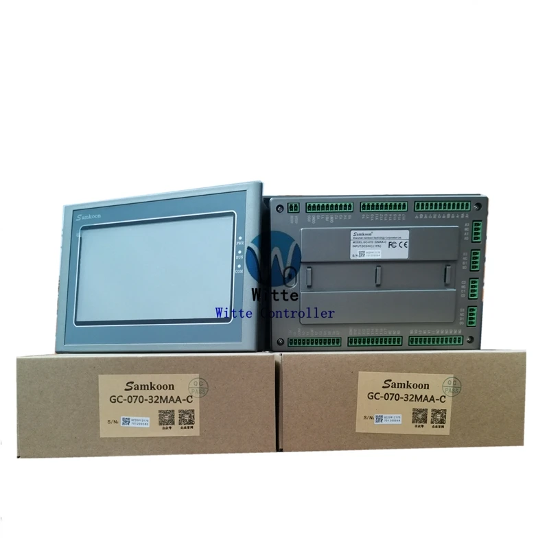 Samkoon GC-070-24M-C GC-070-32MAA-C GC-070S-32MAA-C, HMI + PLC, DC24V ġ ũ ޸, 128M ÷, 64M DDR, 7 ġ