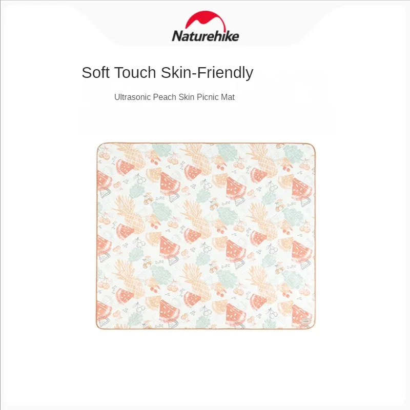 

Naturehike-Ultrasonic Peach Skin Fabric Picnic Mat, Portable, Skin-Friendly, Camping Mat, Outdoor