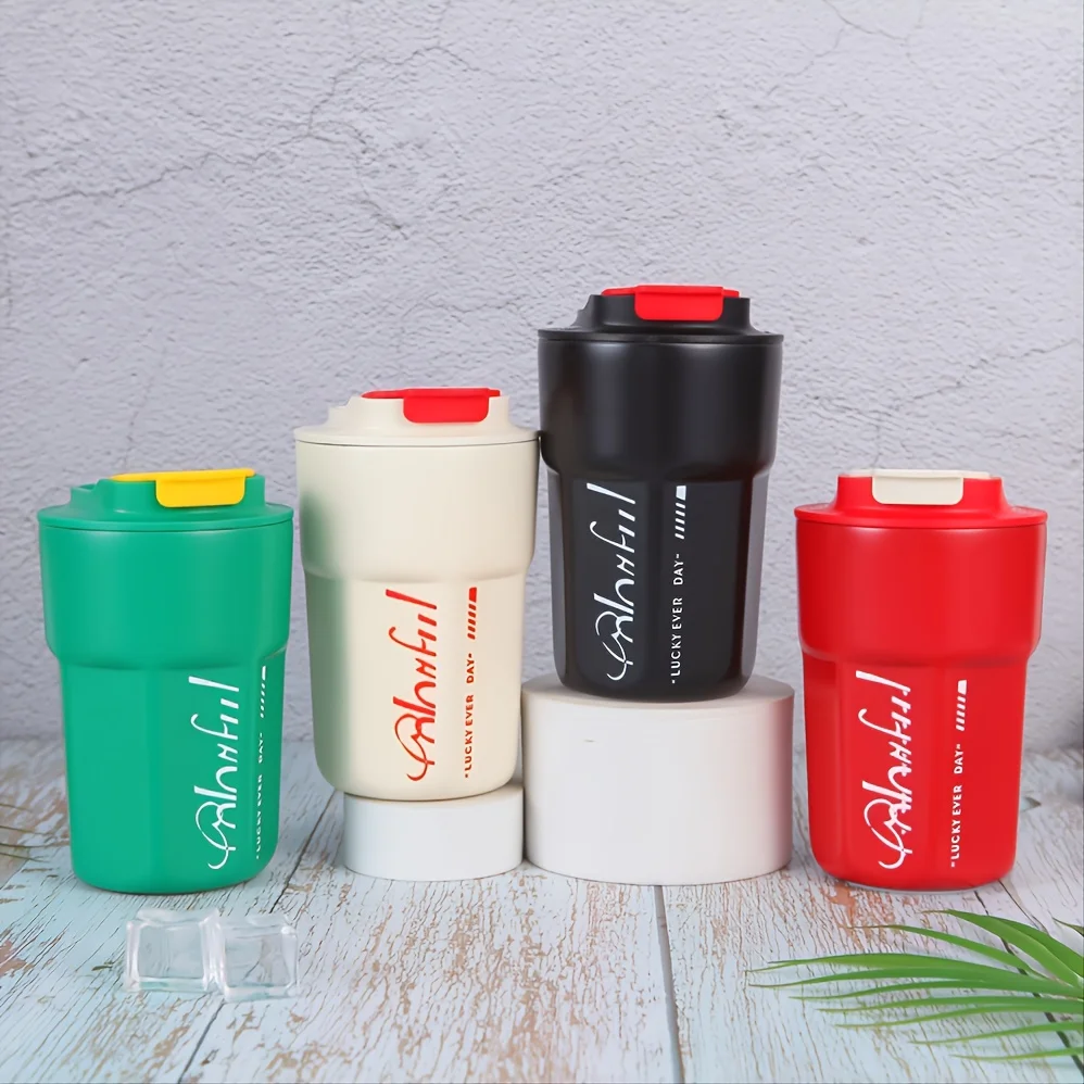 

304 Stainless Steel Vacuum Insulation Coffee Cup, Travel Mug, 400ml, 13.5oz