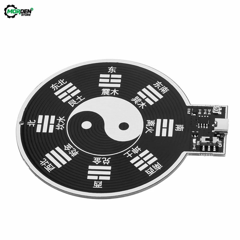 TYPE-C DC5V 7.83Hz Schumann Resonances Generator Ultra-Low Frequency Pulse Wave Generator Type-C Audio Resonator 5