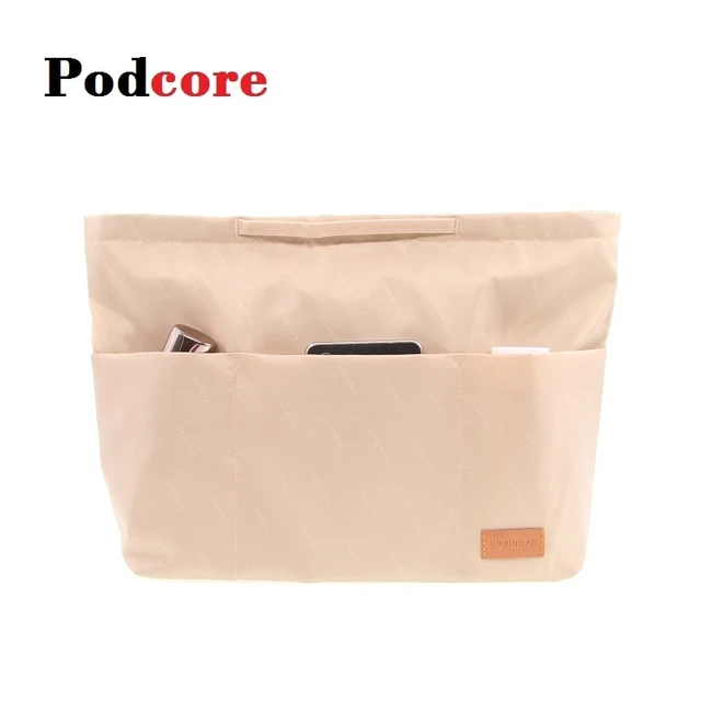 A-Premium Nylon Purse Organizer Tote Handbag Insert Organizers Bag