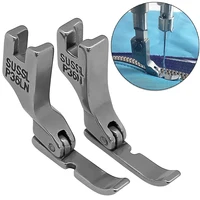 Pied-de-biche à fermeture éclair pour Singer Brother Juki, accessoires de Machine à coudre industrielle à point noué, 4 pièces/ensemble # P363+S518N+P36N+P36LN 3