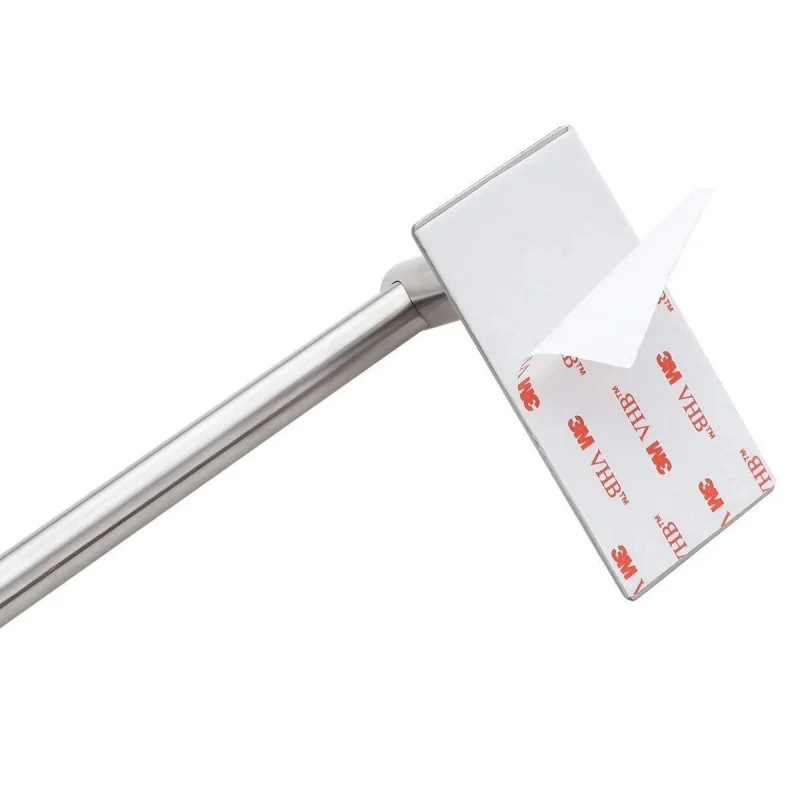 Towel Rack 30/40/50Cm Bathroom Towel Rack 304 Stainless Steel Polished Kitchen Self-Adhesive Bathroom Accessories
