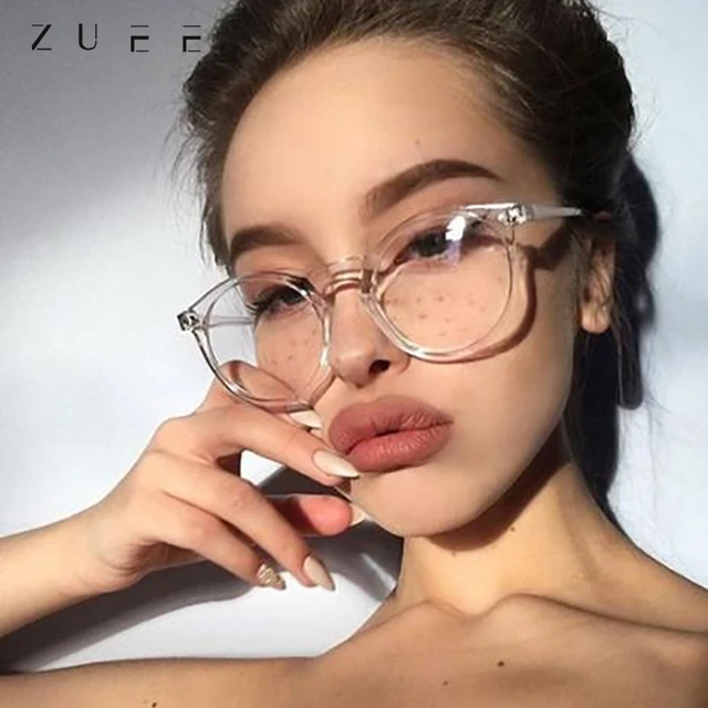 Gafas moda europea y americana mujer, transparentes para juego de ordenador, Retro, cómodas, antiazules, literarias - AliExpress