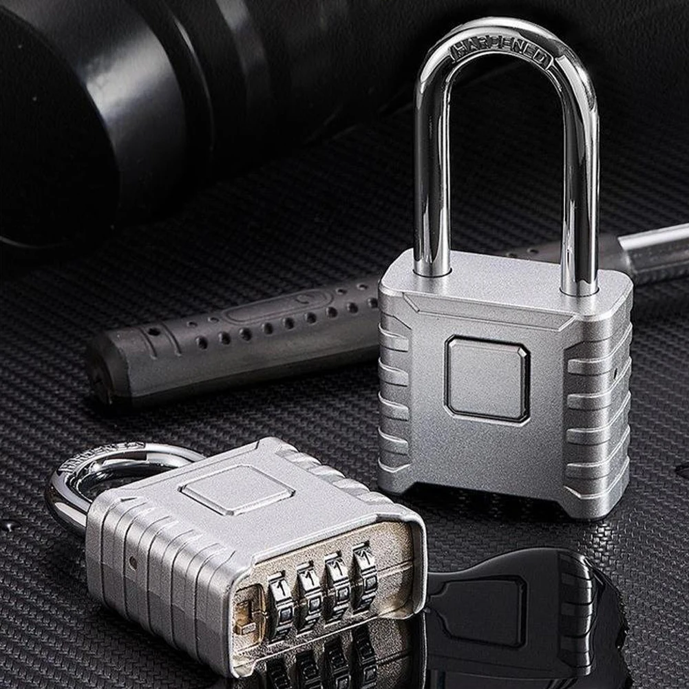 

4 Digits Password Code Combination Padlock Zinc Alloy Suitcase For Luggage Travel Code Smart Lock Code Keyed Anti-thieft Lock