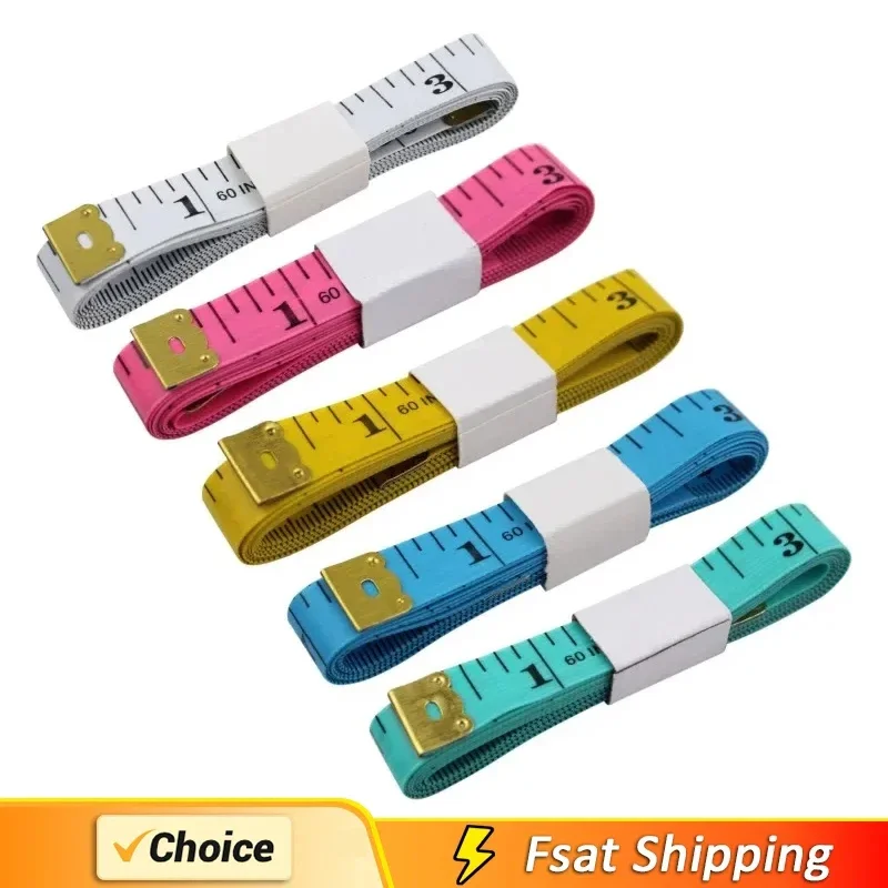 Body Measuring Ruler Sewing Tailor Tape Measure Mini Soft Flat Ruler Centimeter Meter Sewing Measuring Tape 1.5m