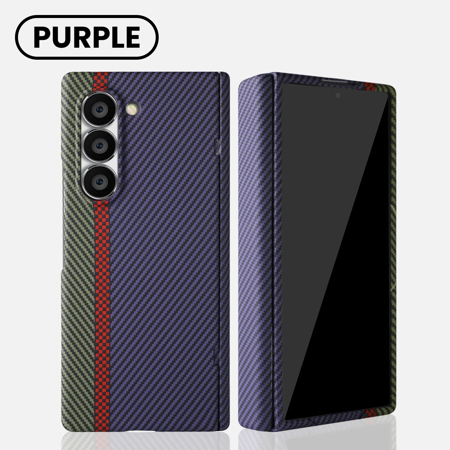 High-End Transparent PC Skin-Feel Cover with Dopamine Color Scheme