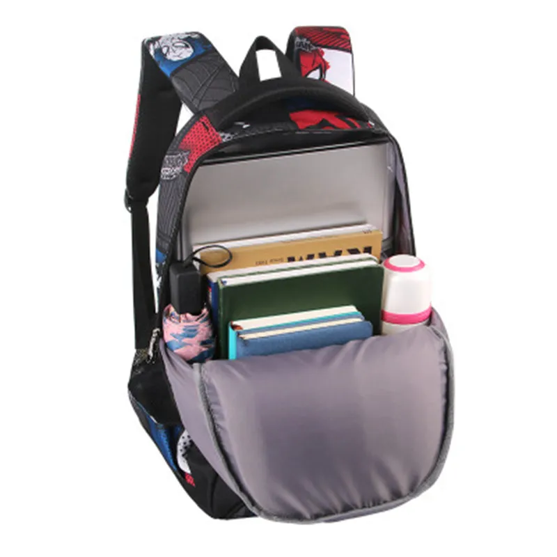 Suitable For Grades 1-9 Children Orthopedic School Backpack Boys School Bags Girls Waterproof Backpacks Kids Satchel Schoolbgs 5