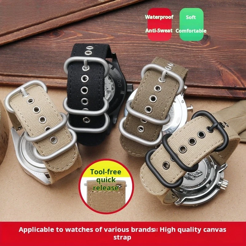 Cinturino Per Orologio In Gomma Fluorurata 18 20 22 24mm - Foto 12