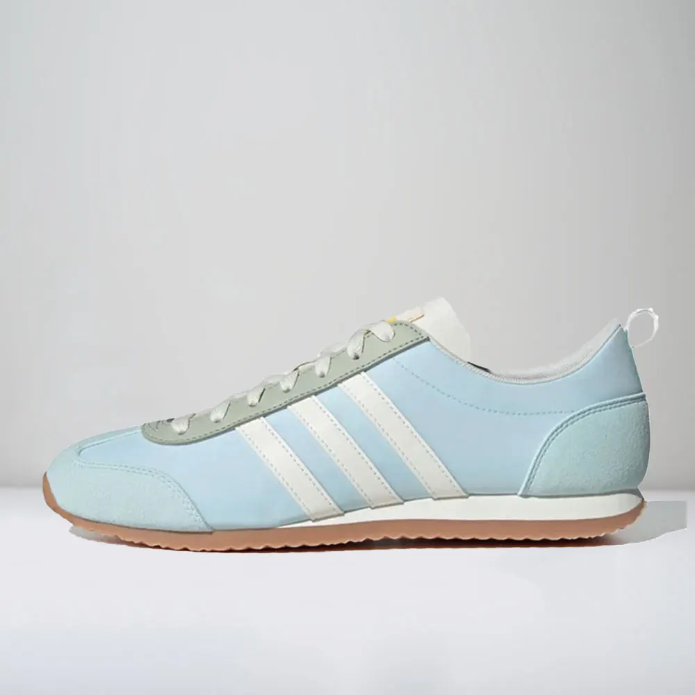 adidas VS J0G 2.0 Retro Fashion Trend Minimalist Comfort Low-Top Casual Shoes Unisex Blue and White JI2434