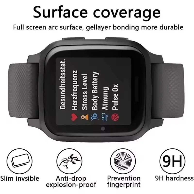 3D Curved Full-Coverage Watch Screen Protector, Scratch-Resistant Protective Film