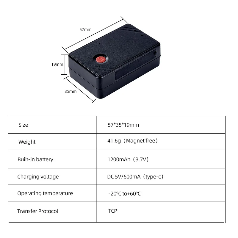 Rastreadores Factory Price 2G Portable Personal GPS Tracking Locator Device Mini GPS Tracker With Magnetic Chip