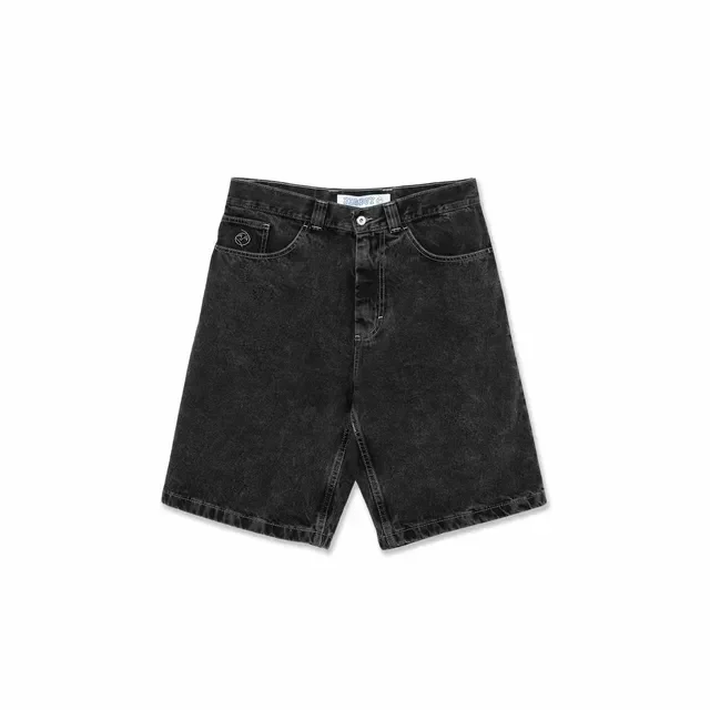 Y2K embroidered shorts for women retro hip hop cartoon streetwear blue denim fitness shorts men basketball denim shorts