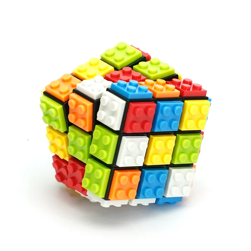 Building Blocks Cube Puzzle Speed Toys Magic Cube Intelligence Assembled Educational Toy for Children Gift Picube FanXin