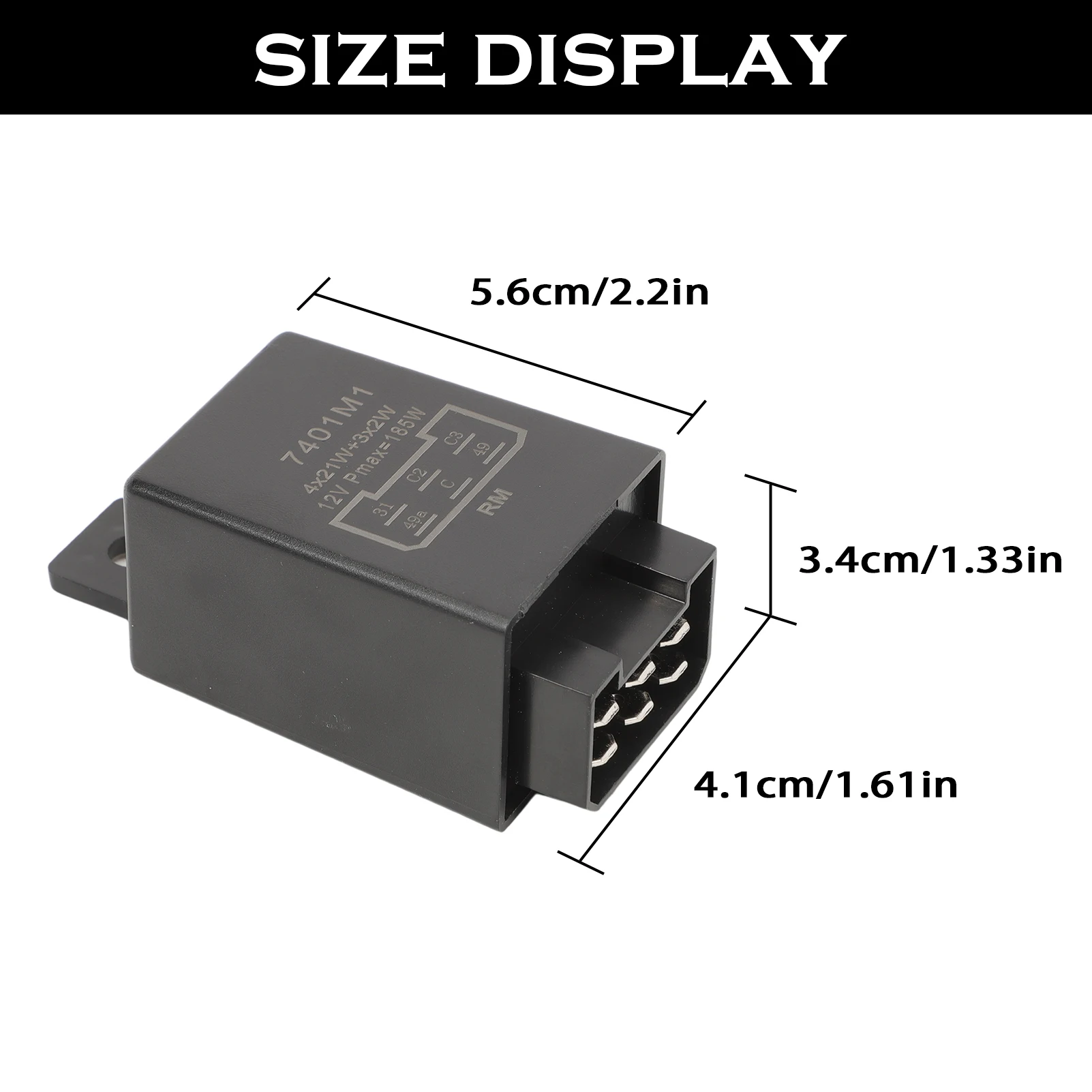 Tractor Flasher Switch Indicator Fit For U-T-B Universal Tractor 340 445 530 (parts replacement