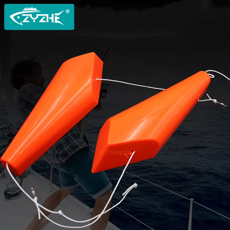 ZYZHE 1/2 Stück 24CM Meeresboot-Schleppangelköder Spezialköder Große Größe Ozean-Oberflächenköder Salzwasser-Schwimmköder Thunfischköder