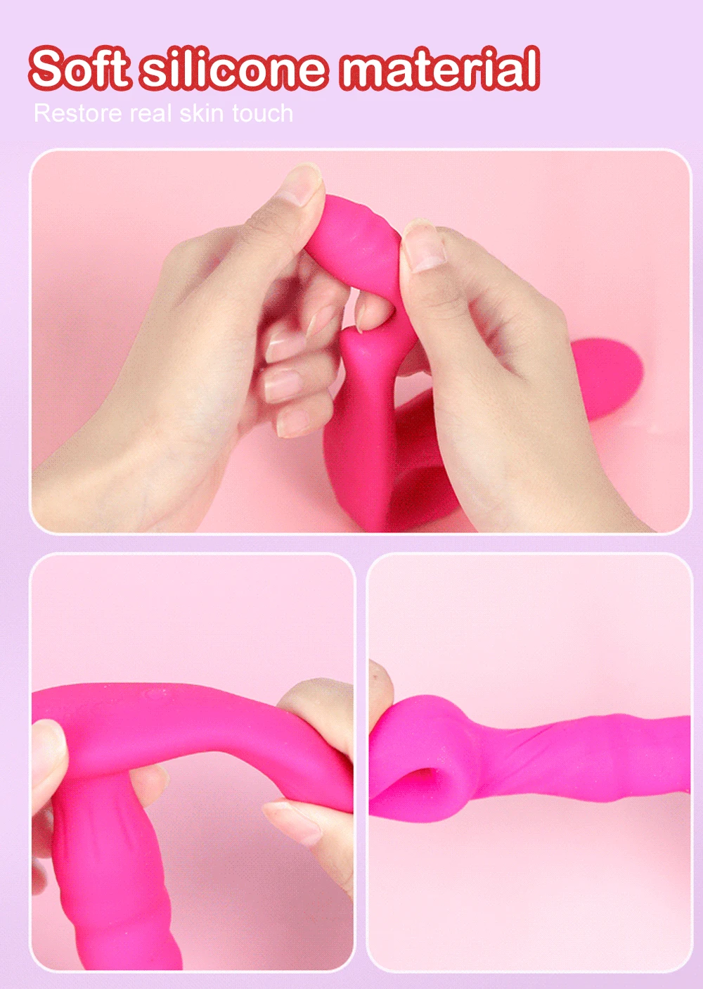 Wireless Wearable Dildo Vibrator for Women Remote Control Telescopic Vibrating Panties Adults Female Clit Masturbation_voghion.com
