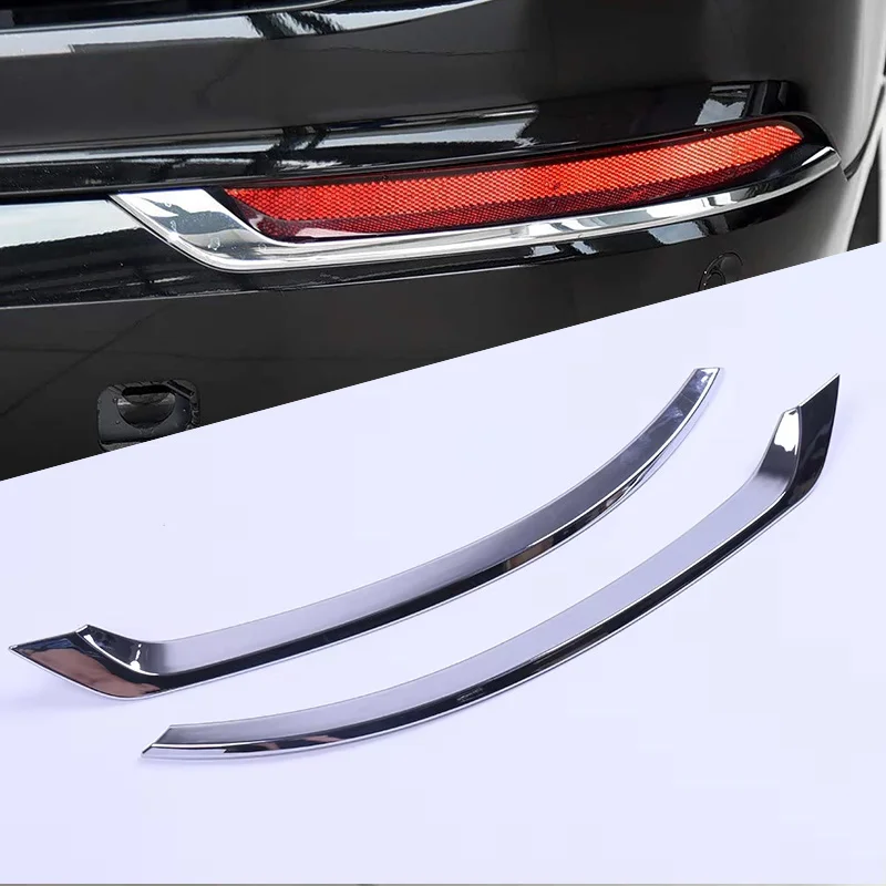 FÜR VOLVO XC90 Autozubehör ABS Chrom NEBELSCHEINWERFERABDECKUNG ZIERLEISTE PASSEND FÜR 2015-2019 Auto-Styling Autoaufkleber