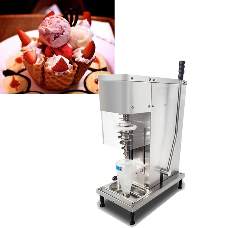 

fresh real fruit swirl frozen freeze yogurt ice cream blending blender maker mixer machine